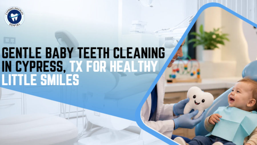 gentle baby teeth cleaning
