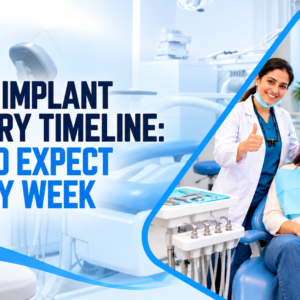 Dental Implant Recovery Timeline: What to Expect Week by Week